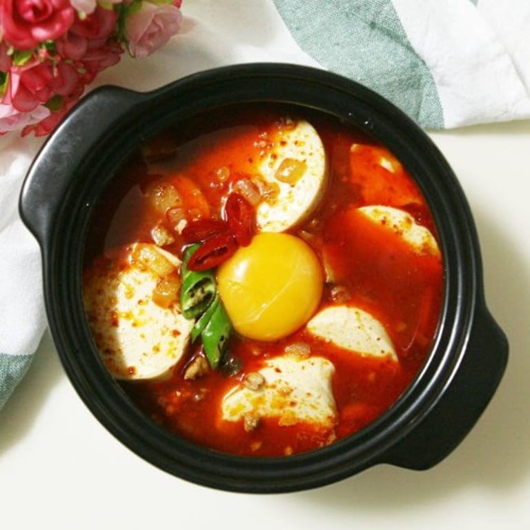 Sizzling Sundubu Jjigae: A Korean Delight