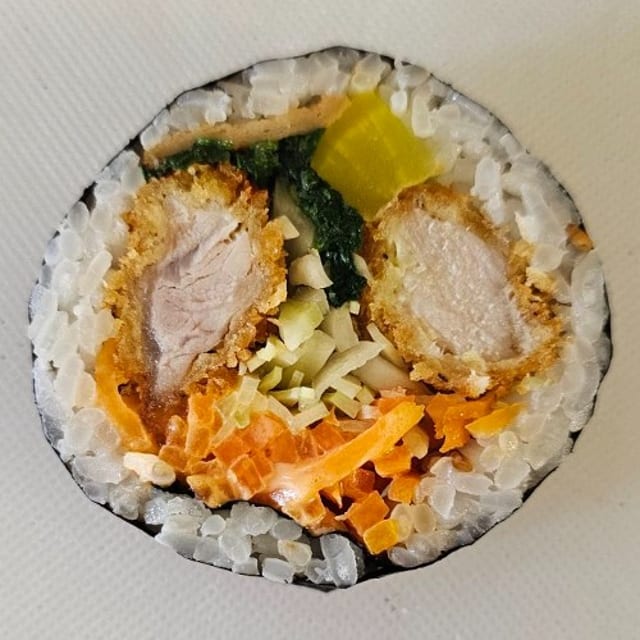 Tonkatsu Kimbab.